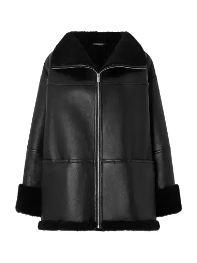 TOTEME Shearling Jacket | Thumbnail 1 TOTEME Shearling Jacket | Thumbnail 1