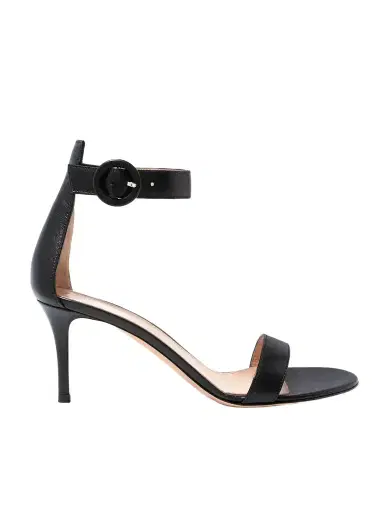 Gianvito Rossi Portofino 70 Leather Sandals | Thumbnail 1 Gianvito Rossi Portofino 70 Leather Sandals | Thumbnail 1