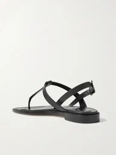 Manolo Blahnik Hata Leather Slingback Sandals | Thumbnail 3 Manolo Blahnik Hata Leather Slingback Sandals | Thumbnail 3
