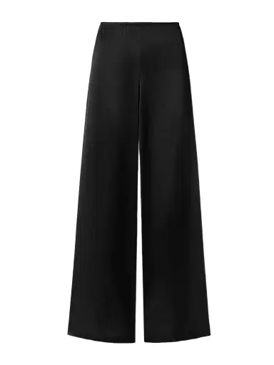 LESET Barb Satin Wide-leg Pants | Thumbnail 1 LESET Barb Satin Wide-leg Pants | Thumbnail 1