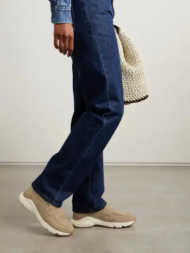 Tod's Suede Slip-on Sneakers | Thumbnail 3 Tod's Suede Slip-on Sneakers | Thumbnail 3