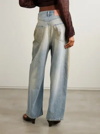 Acne Studios 2023 Distressed Organic Mid-rise Wide-leg Jeans | Thumbnail 4 Acne Studios 2023 Distressed Organic Mid-rise Wide-leg Jeans | Thumbnail 4