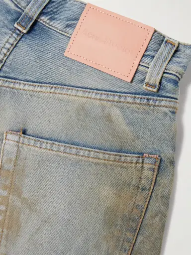 Acne Studios 2023 Distressed Organic Mid-rise Wide-leg Jeans | Thumbnail 6 Acne Studios 2023 Distressed Organic Mid-rise Wide-leg Jeans | Thumbnail 6