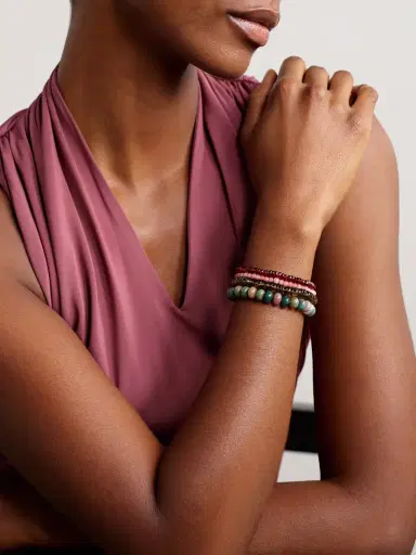 JIA JIA Gold Garnet Bracelet | Thumbnail 4 JIA JIA Gold Garnet Bracelet | Thumbnail 4