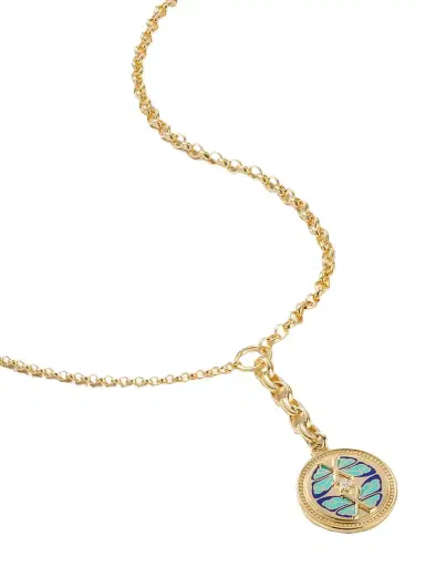 Foundrae Reverie Medium Mixed Belcher Extension 18-karat Gold And Ceramic Diamond Necklace | Thumbnail 1 Foundrae Reverie Medium Mixed Belcher Extension 18-karat Gold And Ceramic Diamond Necklace | Thumbnail 1