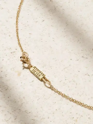 Jennifer Meyer 18-karat Gold Diamond Necklace | Thumbnail 3 Jennifer Meyer 18-karat Gold Diamond Necklace | Thumbnail 3