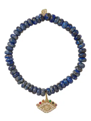 Sydney Evan Evil Eye 14-karat Gold Multi-stone Bracelet | Thumbnail 1 Sydney Evan Evil Eye 14-karat Gold Multi-stone Bracelet | Thumbnail 1