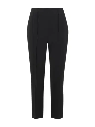 RÓHE Pintucked Grain De Poudre Skinny Pants | Thumbnail 1 RÓHE Pintucked Grain De Poudre Skinny Pants | Thumbnail 1