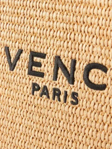 Givenchy Logo Raffia Clutch | Thumbnail 5 Givenchy Logo Raffia Clutch | Thumbnail 5