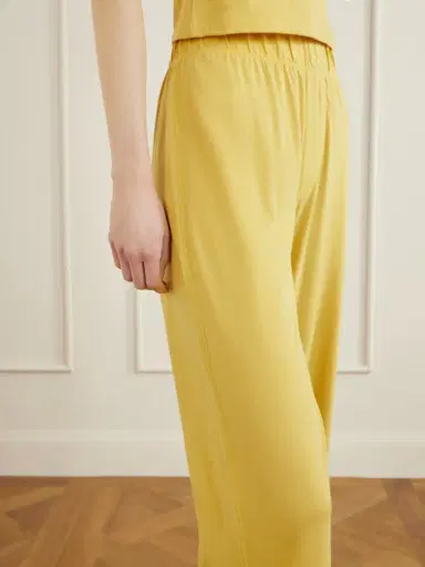ÉTERNE Lounge Cotton And Modal-blend Jersey Straight-leg Pants | Thumbnail 5 ÉTERNE Lounge Cotton And Modal-blend Jersey Straight-leg Pants | Thumbnail 5