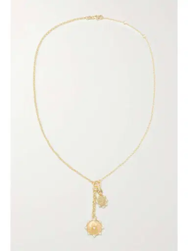 Foundrae True Love And Spark 18-karat Gold Diamond Necklace | Thumbnail 4 Foundrae True Love And Spark 18-karat Gold Diamond Necklace | Thumbnail 4
