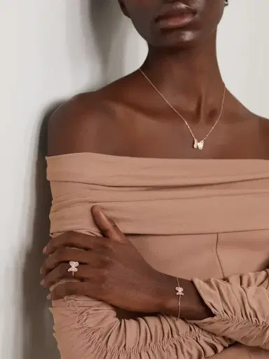 De Beers London Portraits Of Nature Butterfly 18-karat Rose Gold Diamond Ring | Thumbnail 5 De Beers London Portraits Of Nature Butterfly 18-karat Rose Gold Diamond Ring | Thumbnail 5