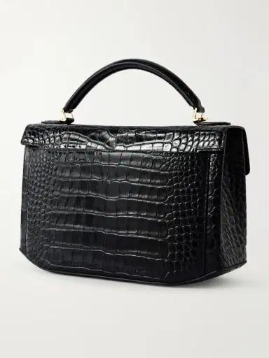 TOTEME Clip Croc-effect Leather Shoulder Bag | Thumbnail 4 TOTEME Clip Croc-effect Leather Shoulder Bag | Thumbnail 4