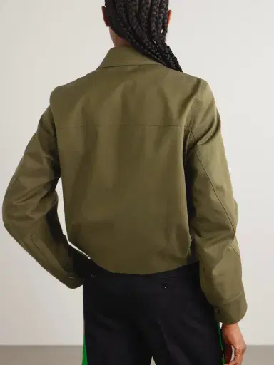 Loewe Embroidered Cotton And Silk-blend Jacket | Thumbnail 4 Loewe Embroidered Cotton And Silk-blend Jacket | Thumbnail 4