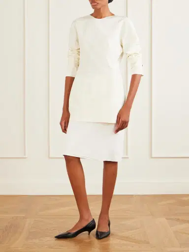 The Row Elione Cotton And Silk Blouse | Thumbnail 2 The Row Elione Cotton And Silk Blouse | Thumbnail 2