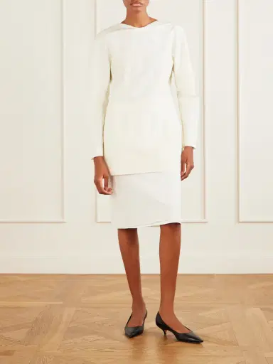 The Row Elione Cotton And Silk Blouse | Thumbnail 3 The Row Elione Cotton And Silk Blouse | Thumbnail 3