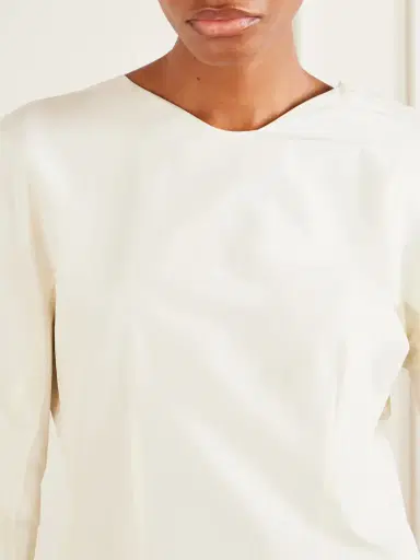 The Row Elione Cotton And Silk Blouse | Thumbnail 5 The Row Elione Cotton And Silk Blouse | Thumbnail 5