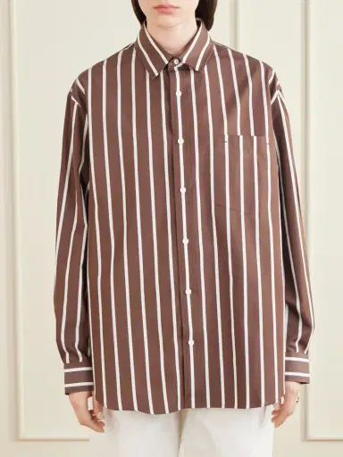 Matteau Striped Organic Cotton-poplin Shirt | Thumbnail 3 Matteau Striped Organic Cotton-poplin Shirt | Thumbnail 3