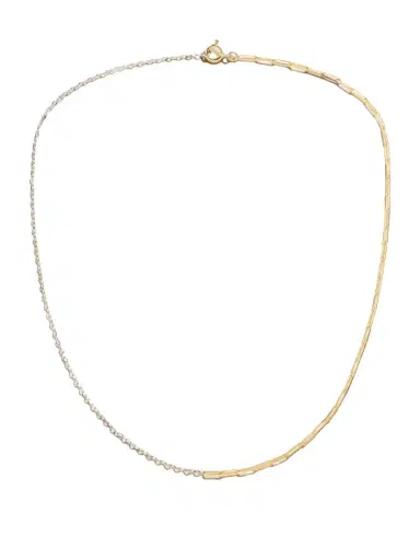 Yvonne Léon 18-karat White And Yellow Gold Necklace | Thumbnail 1 Yvonne Léon 18-karat White And Yellow Gold Necklace | Thumbnail 1