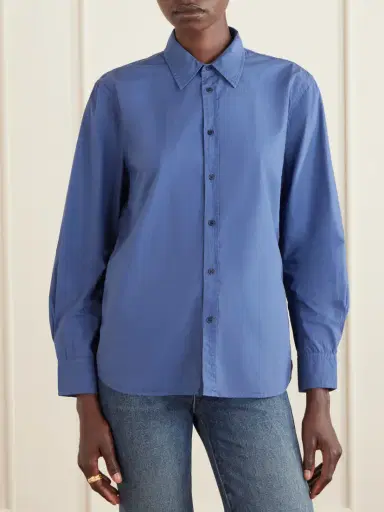 Nili Lotan Raphael Cotton-poplin Shirt | Thumbnail 3 Nili Lotan Raphael Cotton-poplin Shirt | Thumbnail 3