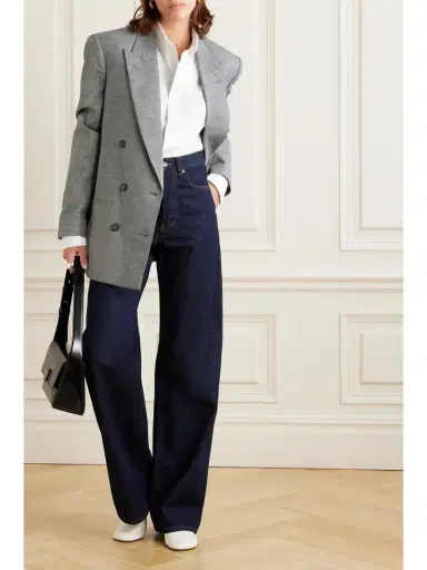 AMI PARIS Adc Embroidered Cotton Oxford Shirt | Thumbnail 2 AMI PARIS Adc Embroidered Cotton Oxford Shirt | Thumbnail 2