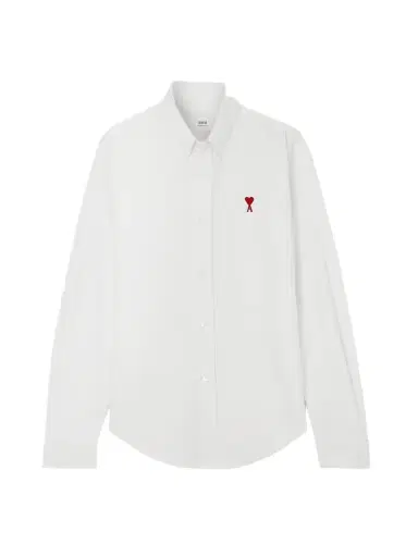 AMI PARIS Adc Embroidered Cotton Oxford Shirt | Thumbnail 1 AMI PARIS Adc Embroidered Cotton Oxford Shirt | Thumbnail 1