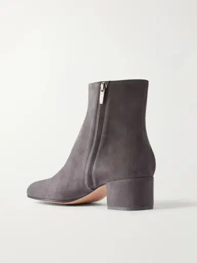 Gianvito Rossi Joelle 45 Suede Ankle Boots | Thumbnail 3 Gianvito Rossi Joelle 45 Suede Ankle Boots | Thumbnail 3