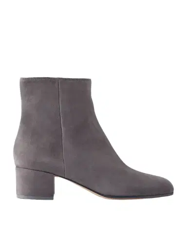 Gianvito Rossi Joelle 45 Suede Ankle Boots | Thumbnail 1 Gianvito Rossi Joelle 45 Suede Ankle Boots | Thumbnail 1