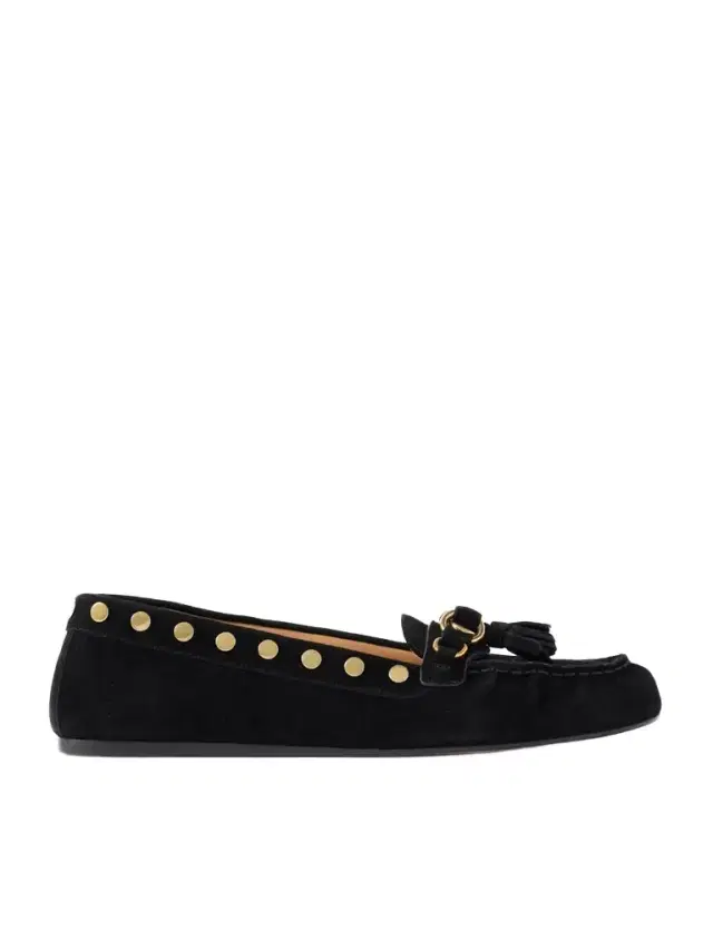 Faxel Embellished Suede Loafers Faxel Embellished Suede Loafers