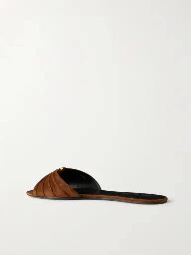 Saint Laurent Babylon Suede Sandals | Thumbnail 3 Saint Laurent Babylon Suede Sandals | Thumbnail 3