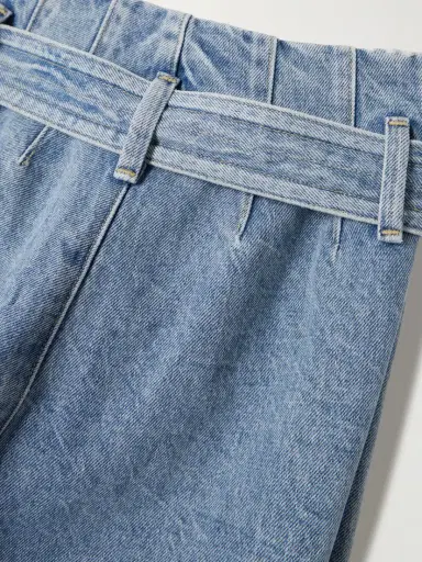 AGOLDE + Maria Mcmanus Corset Wide Leg Belted Pintucked High-rise Jeans | Thumbnail 6 AGOLDE + Maria Mcmanus Corset Wide Leg Belted Pintucked High-rise Jeans | Thumbnail 6