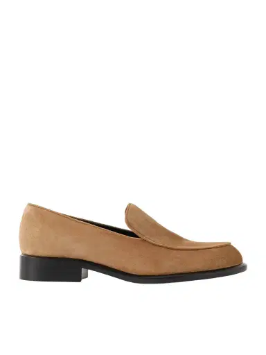Khaite Miles Suede Loafers | Thumbnail 1 Khaite Miles Suede Loafers | Thumbnail 1