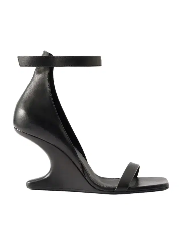 Cantilever Leather Sandals Wedge Mules Cantilever Leather Sandals Wedge Mules