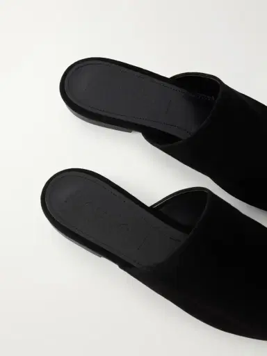 aeyde Rega Suede Slides | Thumbnail 5 aeyde Rega Suede Slides | Thumbnail 5