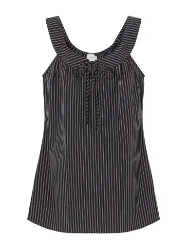 Deiji Studios Striped Organic Cotton-poplin Mini Dress | Thumbnail 1 Deiji Studios Striped Organic Cotton-poplin Mini Dress | Thumbnail 1