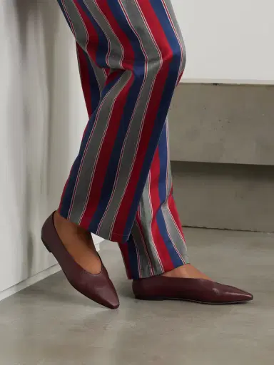 aeyde Betty Leather Ballet Flats | Thumbnail 2 aeyde Betty Leather Ballet Flats | Thumbnail 2