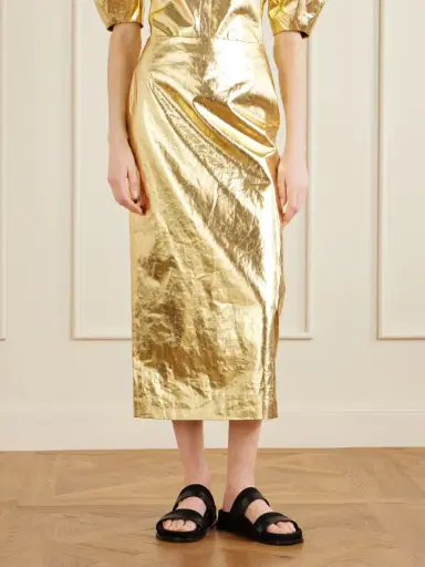 Gabriela Hearst Manuela Linen Midi Skirt | Thumbnail 3 Gabriela Hearst Manuela Linen Midi Skirt | Thumbnail 3
