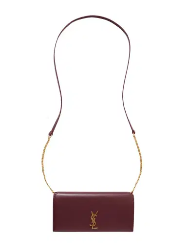 Saint Laurent Cassandre Strap Leather Phone Case | Thumbnail 1 Saint Laurent Cassandre Strap Leather Phone Case | Thumbnail 1