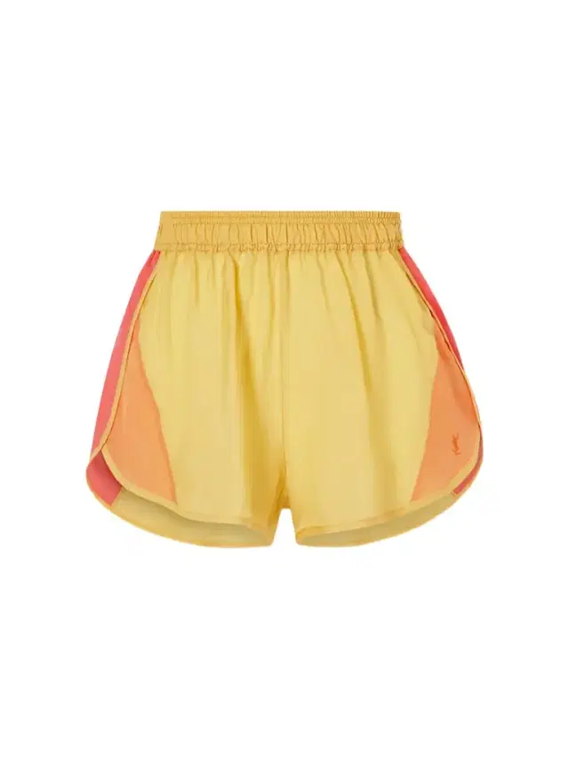 Color-block Satin Shorts Color-block Satin Shorts