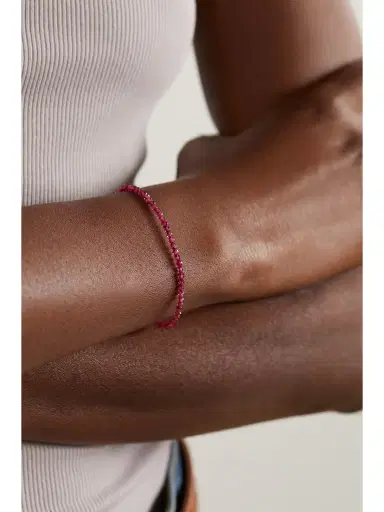 JIA JIA + Net Sustain Birthstone 14-karat Gold Beaded Bracelet | Thumbnail 2 JIA JIA + Net Sustain Birthstone 14-karat Gold Beaded Bracelet | Thumbnail 2
