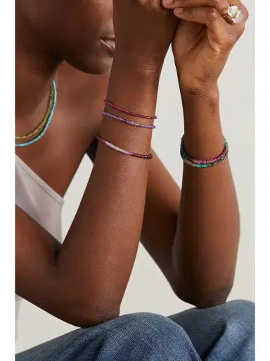 JIA JIA + Net Sustain Birthstone 14-karat Gold Beaded Bracelet | Thumbnail 6 JIA JIA + Net Sustain Birthstone 14-karat Gold Beaded Bracelet | Thumbnail 6