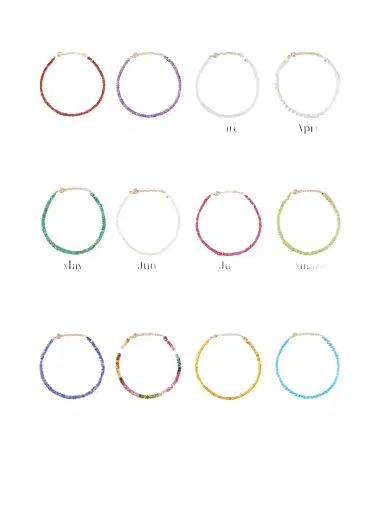 JIA JIA + Net Sustain Birthstone 14-karat Gold Beaded Bracelet | Thumbnail 1 JIA JIA + Net Sustain Birthstone 14-karat Gold Beaded Bracelet | Thumbnail 1