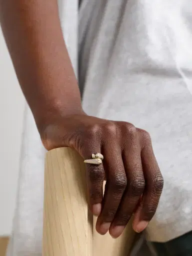 SHAY 18-karat Gold Diamond Pinky Ring | Thumbnail 2 SHAY 18-karat Gold Diamond Pinky Ring | Thumbnail 2
