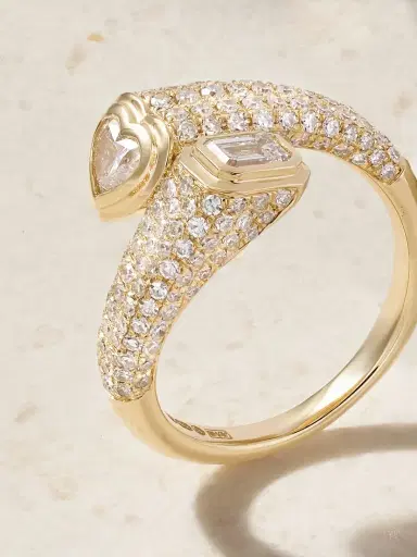 SHAY 18-karat Gold Diamond Pinky Ring | Thumbnail 4 SHAY 18-karat Gold Diamond Pinky Ring | Thumbnail 4