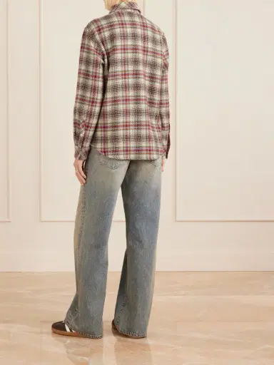 God’s True Cashmere Balance Checked Cashmere Shirt | Thumbnail 4 God’s True Cashmere Balance Checked Cashmere Shirt | Thumbnail 4