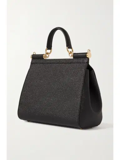 Dolce & Gabbana Sicily Medium Textured-leather Tote | Thumbnail 3 Dolce & Gabbana Sicily Medium Textured-leather Tote | Thumbnail 3