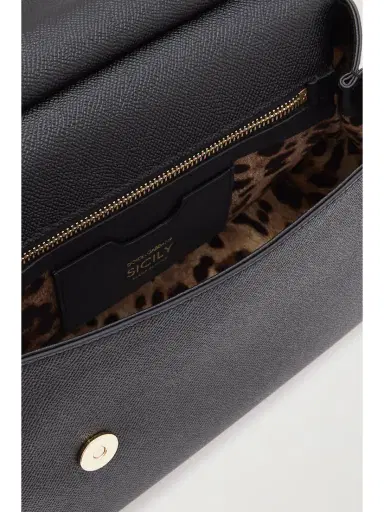 Dolce & Gabbana Sicily Medium Textured-leather Tote | Thumbnail 5 Dolce & Gabbana Sicily Medium Textured-leather Tote | Thumbnail 5