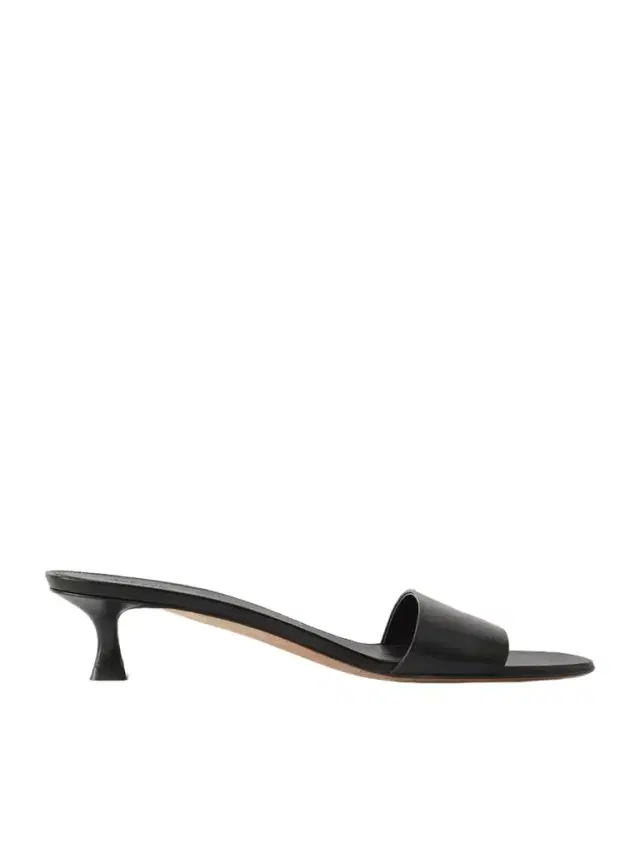 Combo Leather Mules Combo Leather Mules