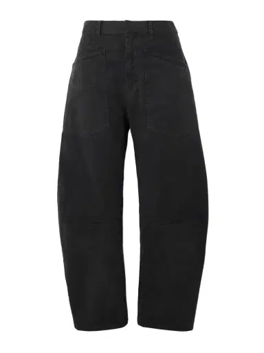 Nili Lotan Shon Cotton-blend Twill Barrel-leg Pants | Thumbnail 1 Nili Lotan Shon Cotton-blend Twill Barrel-leg Pants | Thumbnail 1