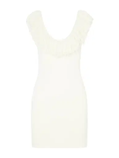 SIR. Marcelline Fringed Stretch-knit Mini Dress | Thumbnail 1 SIR. Marcelline Fringed Stretch-knit Mini Dress | Thumbnail 1